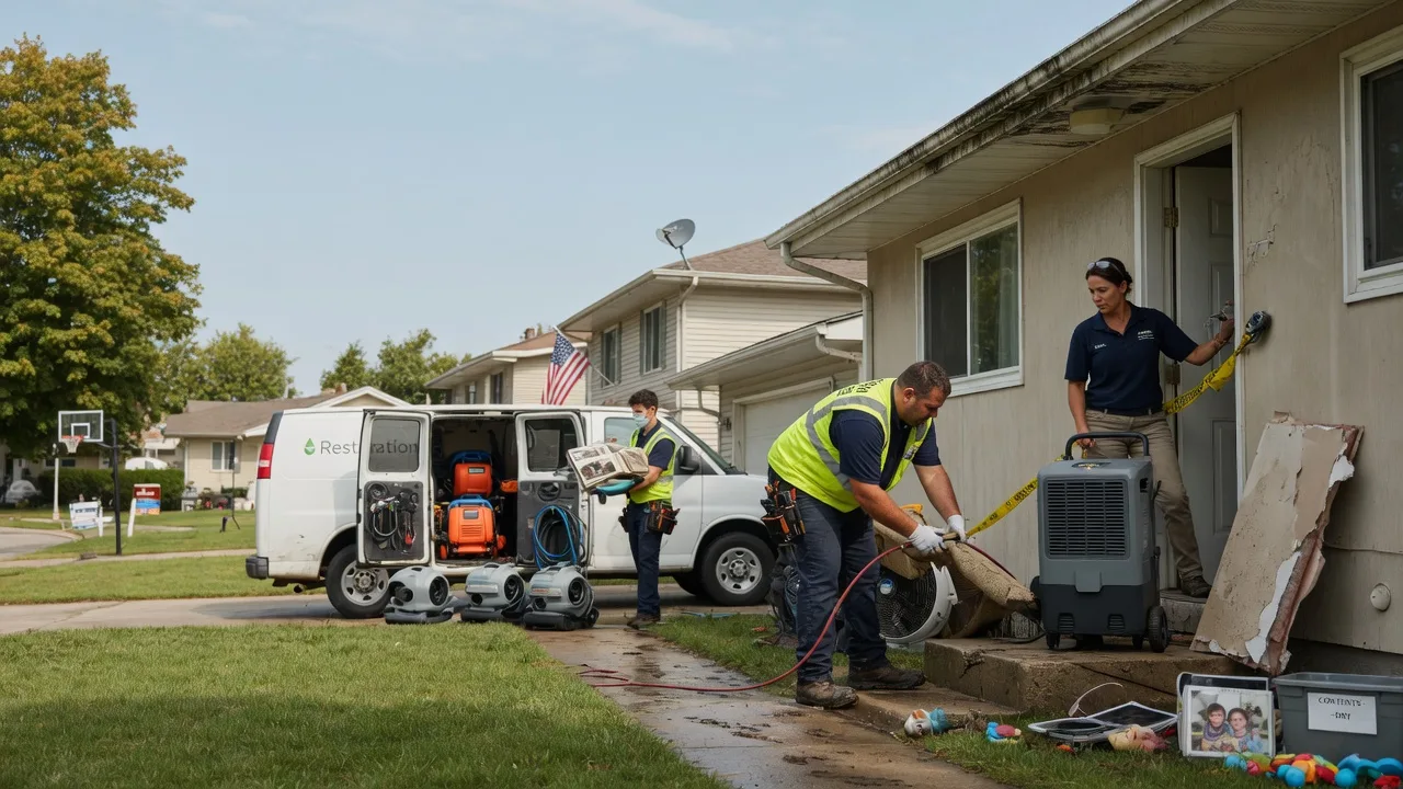Water Damage Restoration in Circle Pines, MN near me